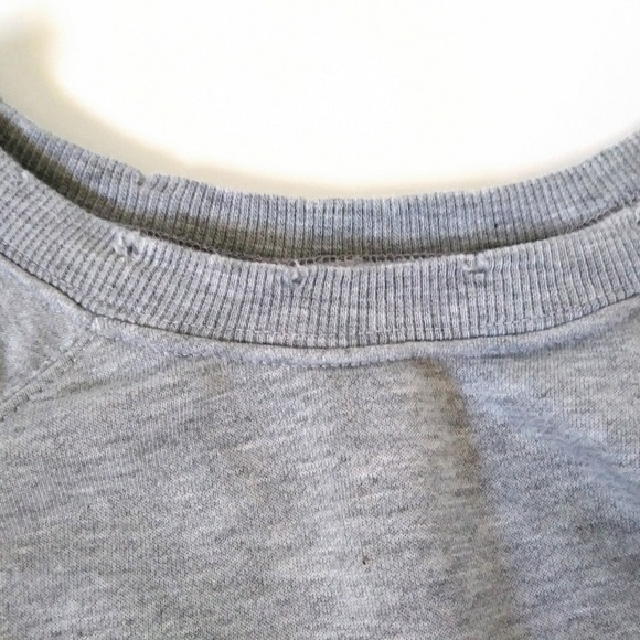 OLLIE CHLOE JOLIE Studded ColdShoulder Sweatshirt - Picture 7 of 8